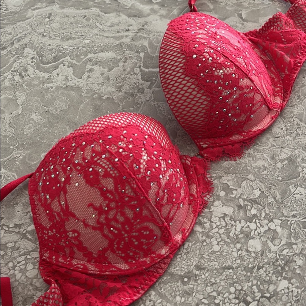 Victoria’s Secret Red Sexy Lingerie Bra